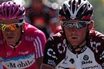 Frank Schleck und Kim Kirchen whrend der 7. Etappe der Tour de France
